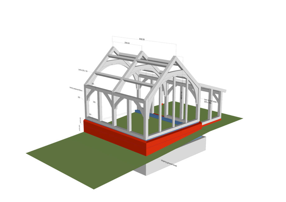 The Oak Frame Building Process – The Bespoke Oak Building Company