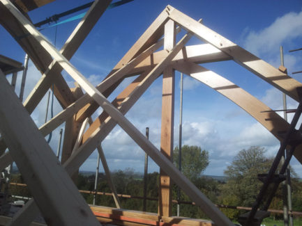 Oak frame extension