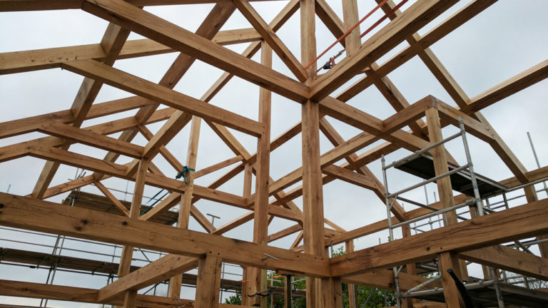Oak House Frame
